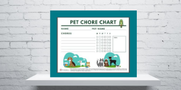 Pet Chore Chart Printable